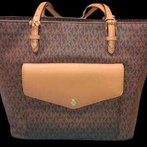 Michael Kors Jet Set Medium Tote Bag EUC